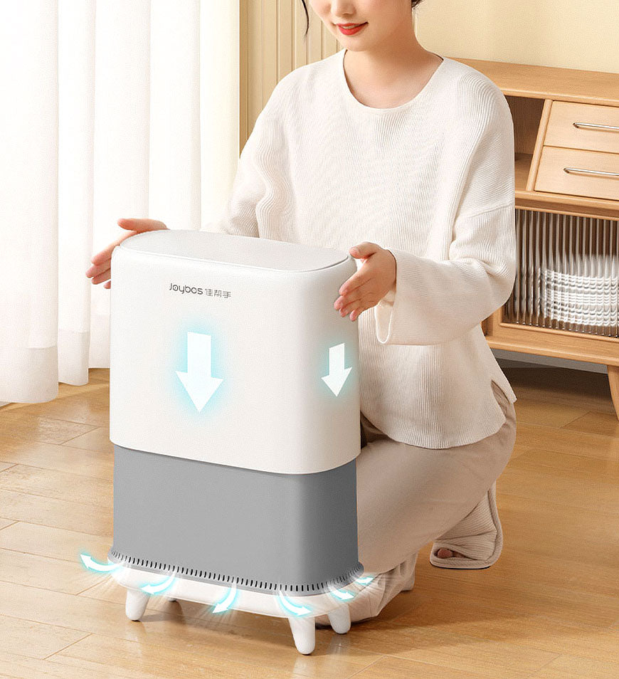 Joybos®4 Gallon Bathroom Vacuum Adsorption Trash Can with Legs Z204