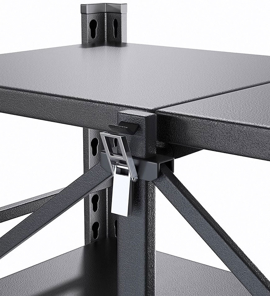 Joybos® 5-Tier Kitchen Unit Heavy Duty Metal Storage Shelves F88