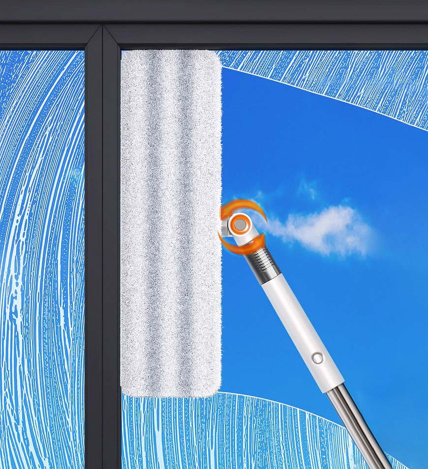 Joybos® Double Sided Stick Window Cleaner Z3