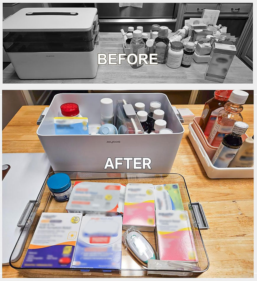 Joybos® 3-Tier Medicine Cabinet Organizer