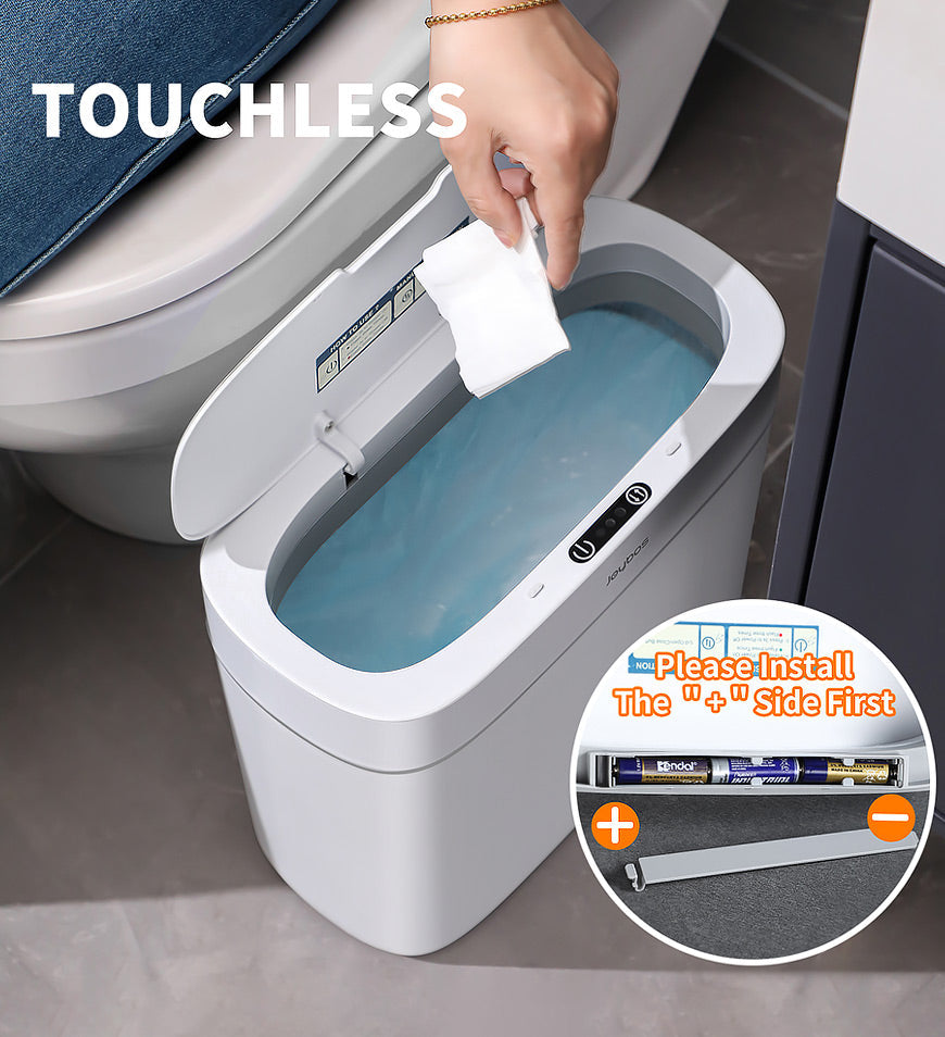 Joybos® 2.5Gal Automatic Trash Can Waterproof Narrow Bathroom Z70