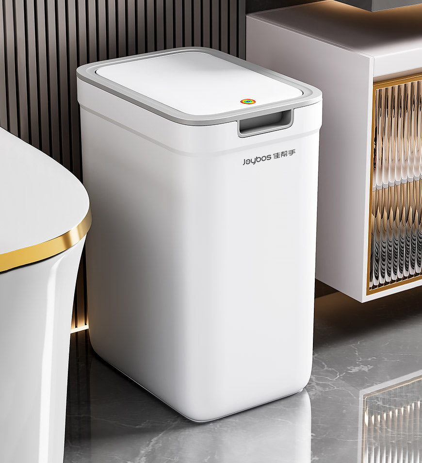 Joybos® Wall Mountable Narrow Trash Can with Lid Z68