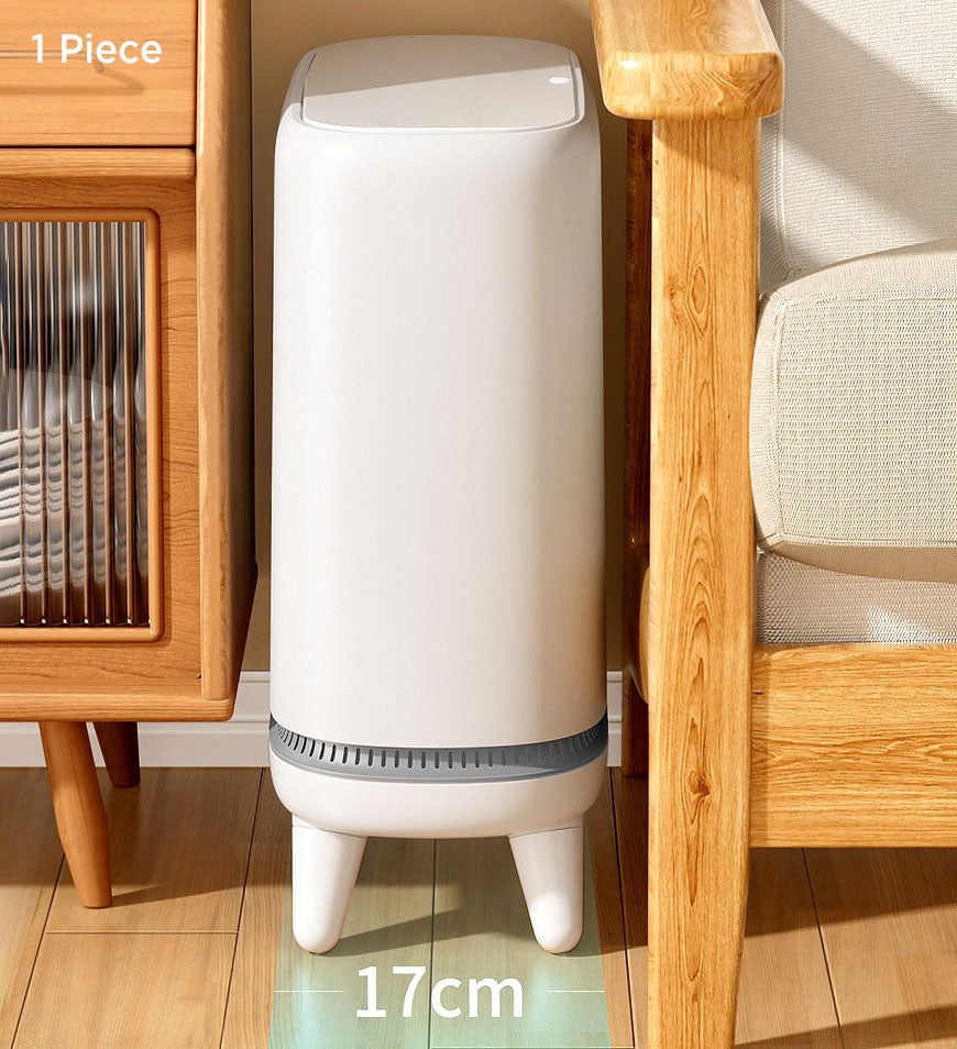 Joybos®4 Gallon Bathroom Vacuum Adsorption Trash Can with Legs Z204
