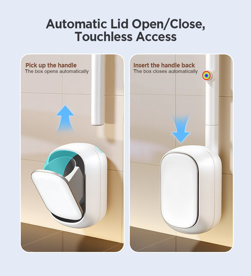 Joybos® Disposable Wall Mounted Toilet Bowl Brush Z42