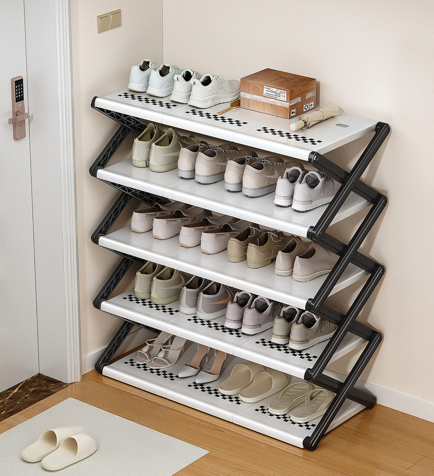 Joybos® Large capacity simple folding shoe rack F253