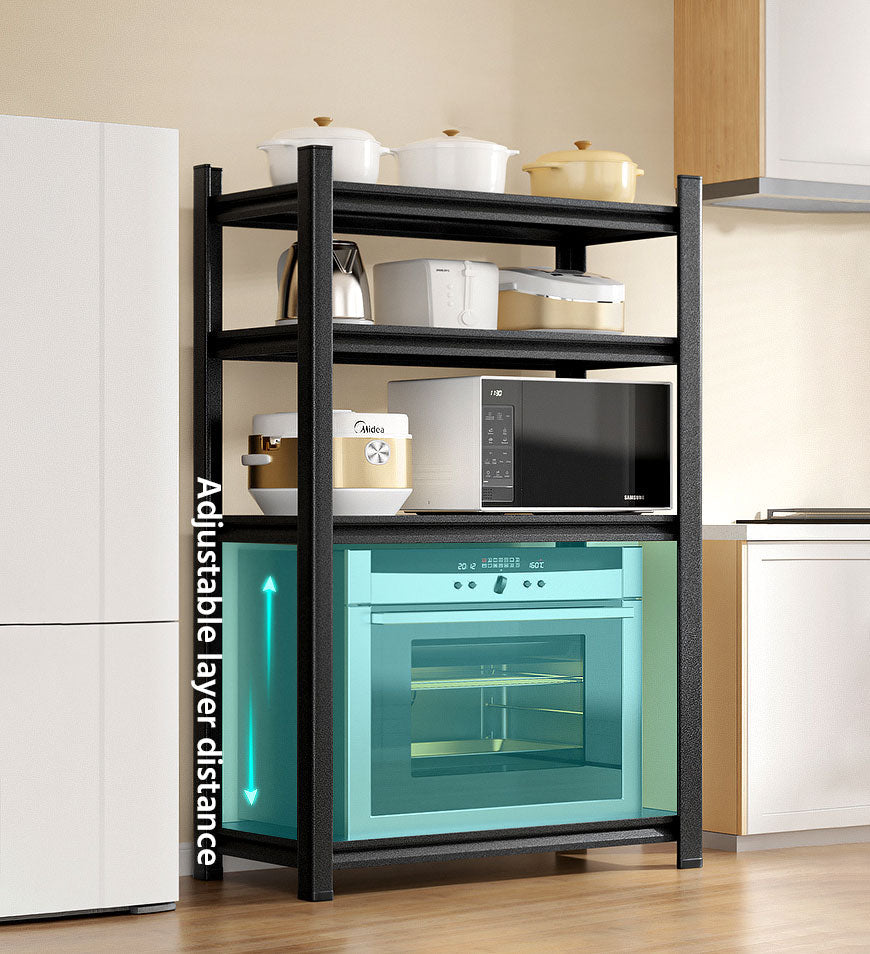 Joybos® 5-Layer Heavy-duty Metal Shelves Black F34