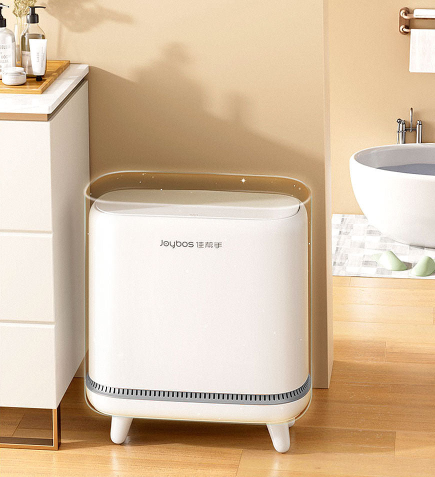 Joybos®4 Gallon Bathroom Vacuum Adsorption Trash Can with Legs Z204