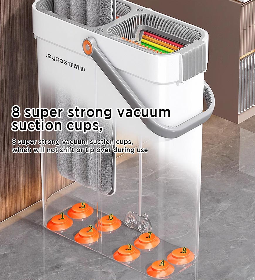 Joybos® 2 Pcs Large Flat Floor Mop and Bucket Set With Upgrade Wringer Set Z41