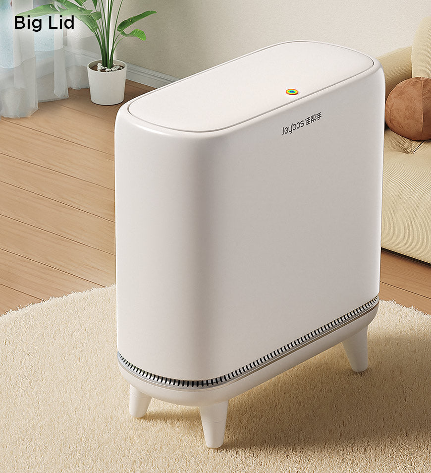 Joybos® Narrow Trash Can With Legs Auto Adsorb Trash Bag Z108