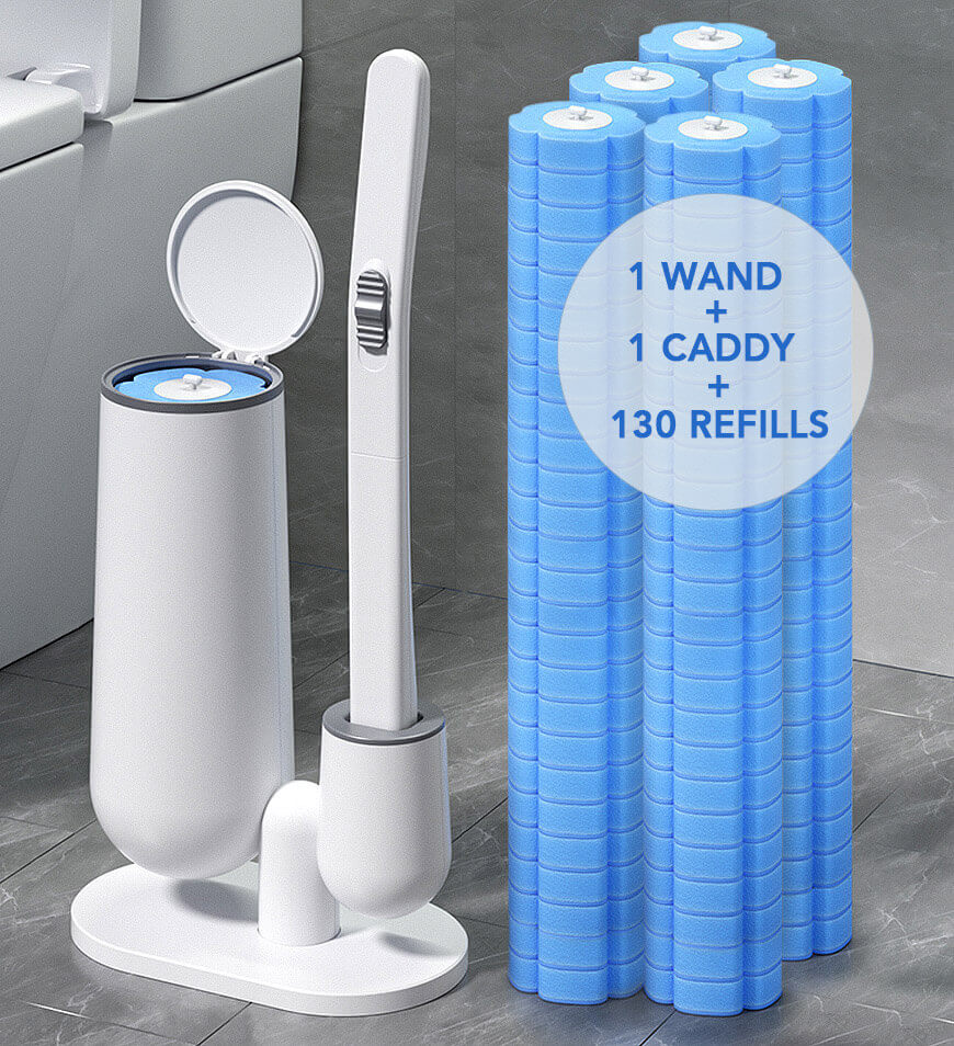 Joybos® ToiletWand Disposable Toilet Cleaning System