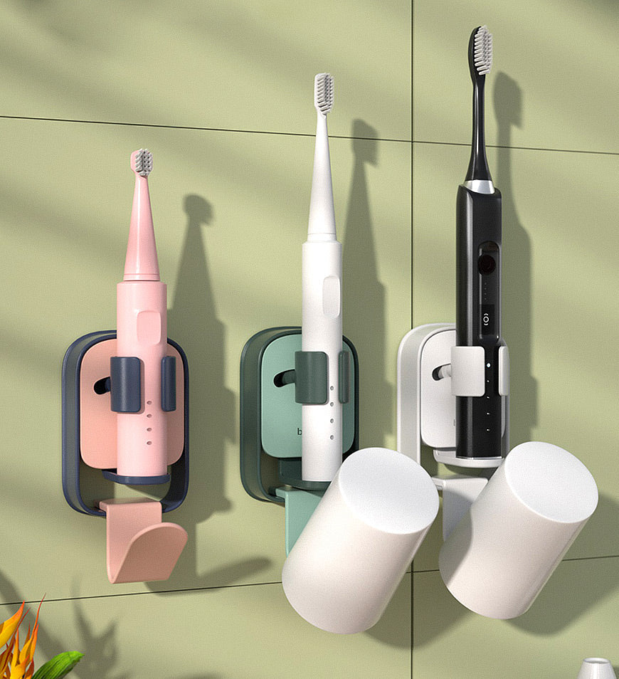 Joybos® Wall-Mount Electric Toothbrush Holder