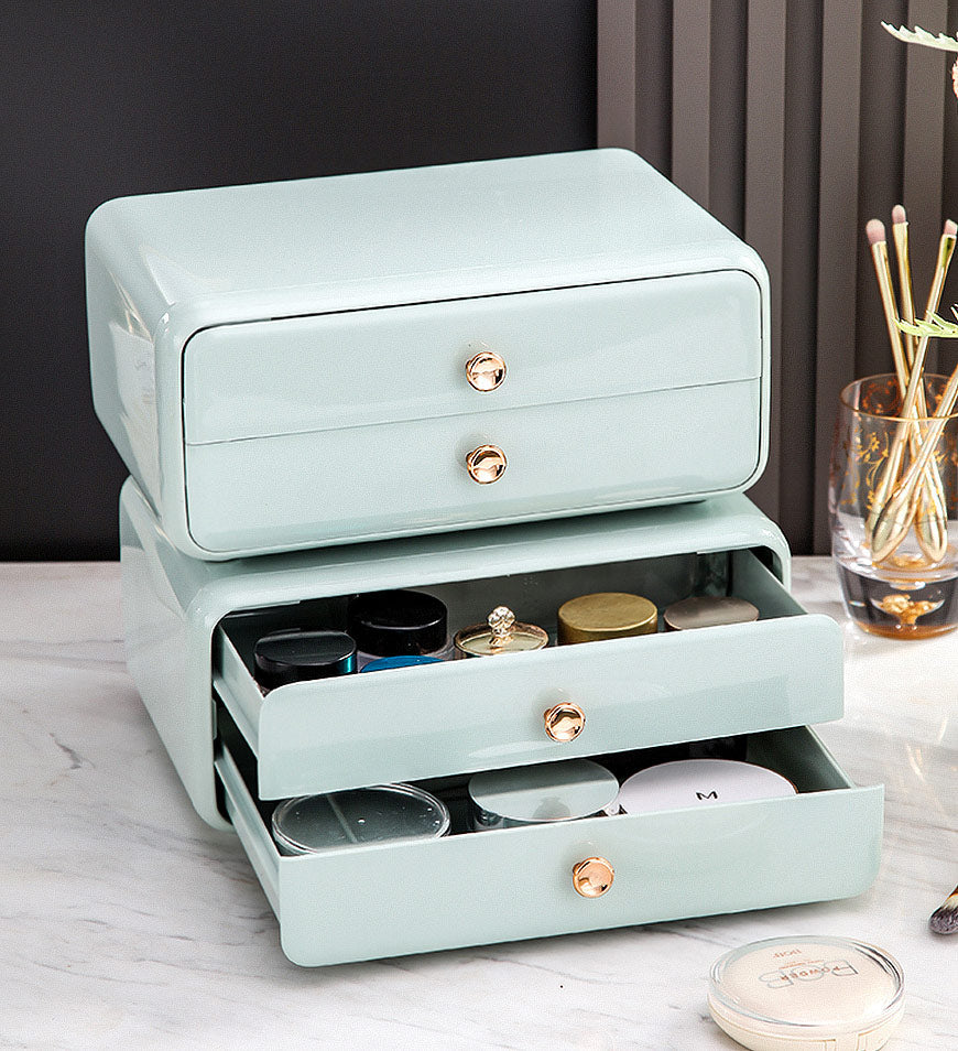 Joybos® Dustproof Cosmetic Organizer Box with Lid