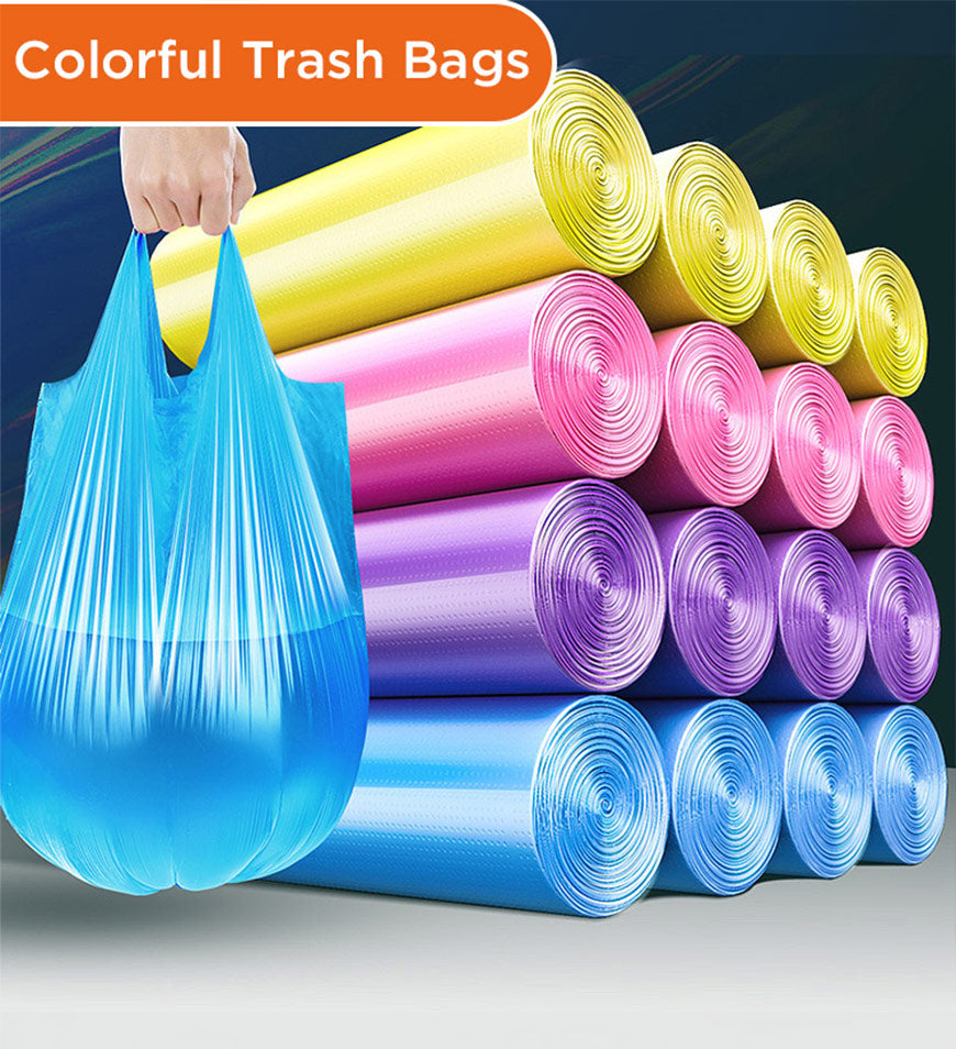 Joybos® 45*55cm Colorful Trash Bags (15L~20L/4~6 Gallon)